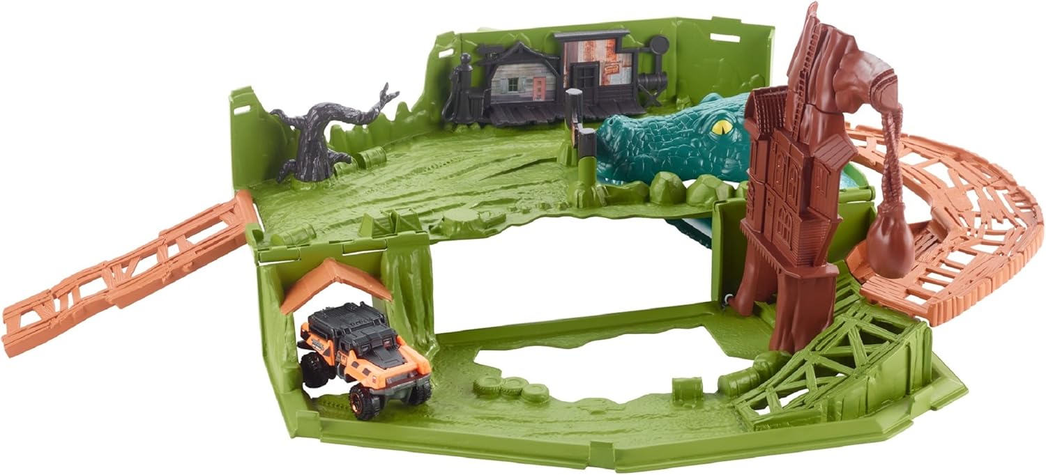 Matchbox Swamp Chomper Folding Playset Toys & Games