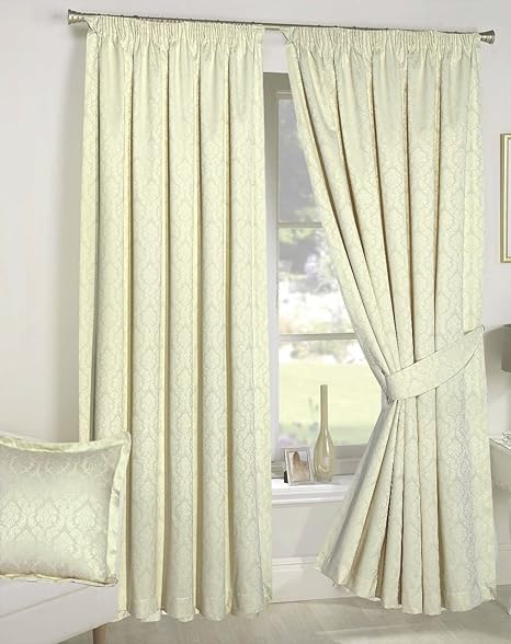 Cream 46 X 90 Victoria Love2sleep Jacquard Lined Thermal Pencil