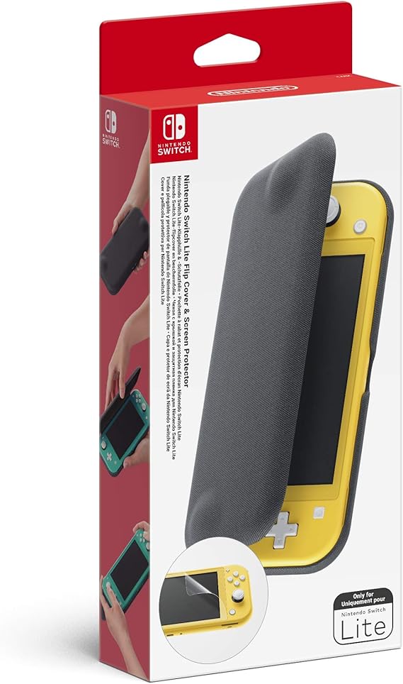 Nintendo Switch Lite Flip Cover & Screen Protector Amazon.co.uk PC & Video Games