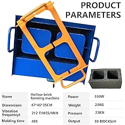 Cement Block Forming Machine, Brick Making