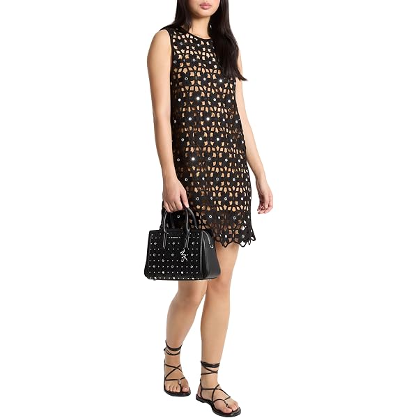 michael kors embroidered lace tiered dress Dress Farfetch Michael Kors Embroidered Dress Kors Collection Embroidered Lace Tiered Dress Michael Kors Dress Farfetch