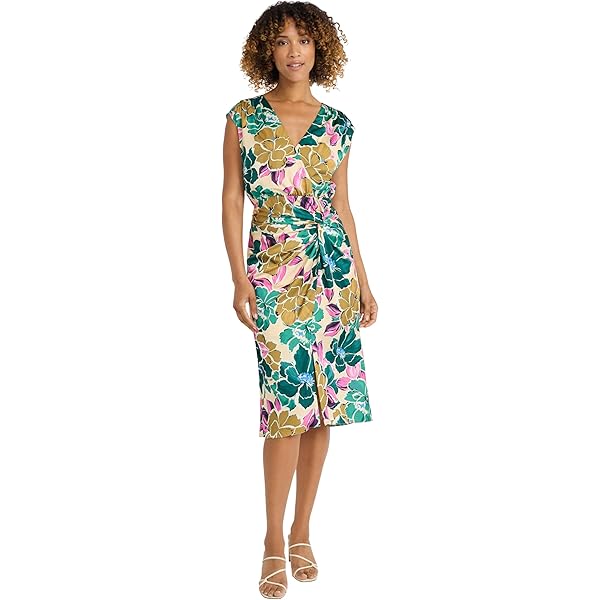 janie and jack 新品シルク100%ドレス サイズ7 Jessica London Women's Plus Size Lace Handkerchief Dress - 12 W