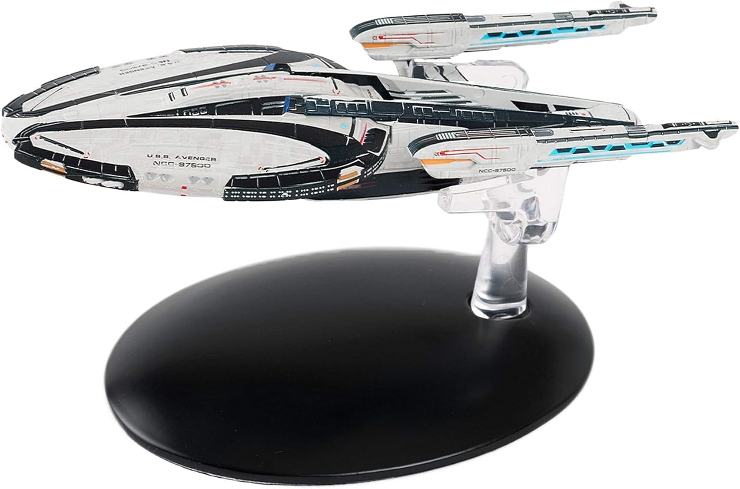 The Official Star Trek Online Starships Collection | Avenger-Class Federation Battlecruiser with Magazine Issue 11 by Eaglemoss Hero Collector: Toys & Games