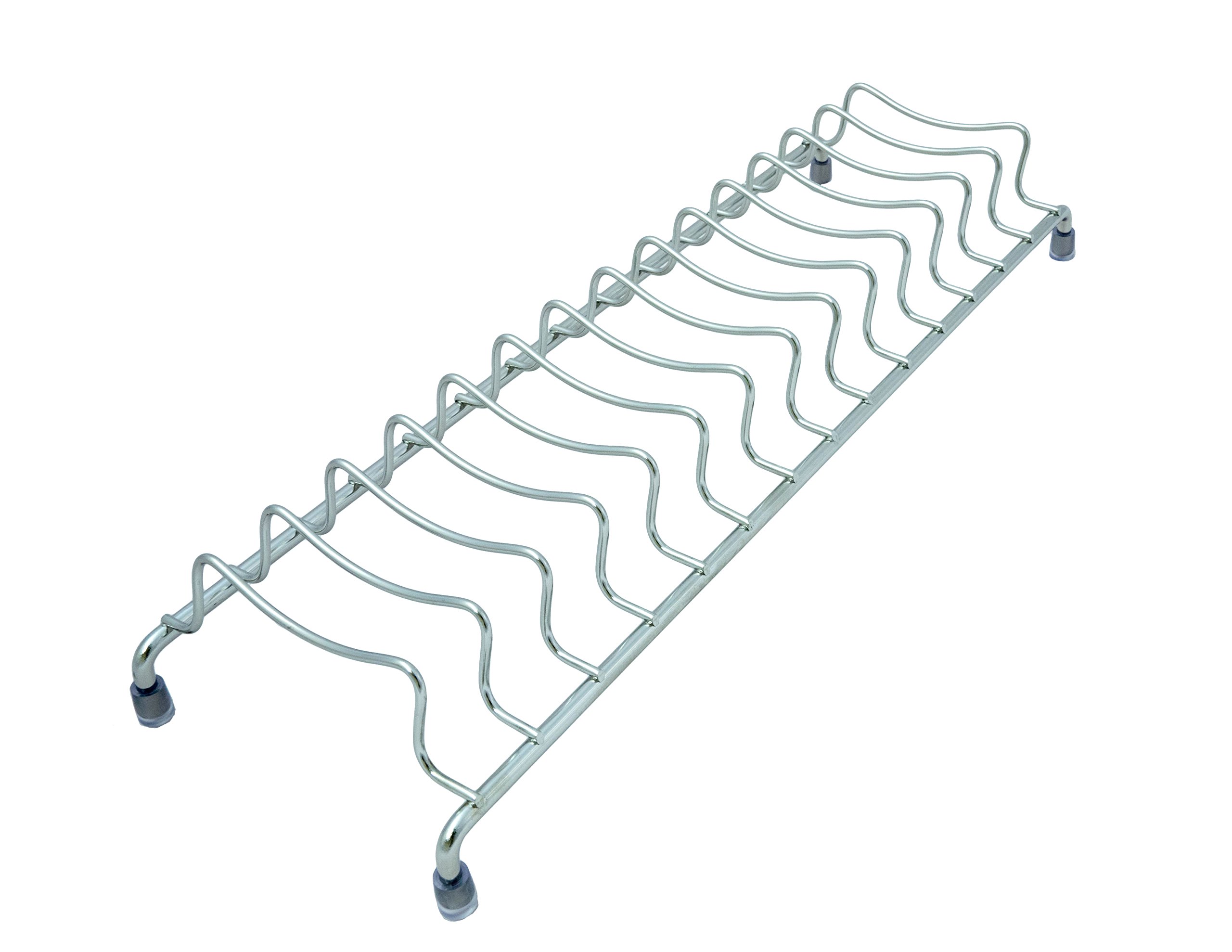 Delfinware Stainless SteelPopular Plate Rack, Stainless Steel, Silver