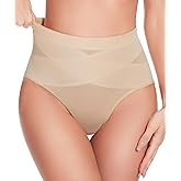 GYDEK Shapewear Tummy Control Panties - Body Shaping Briefs Compression Underwear Low Rise Girdle Panty Shapewear for Women