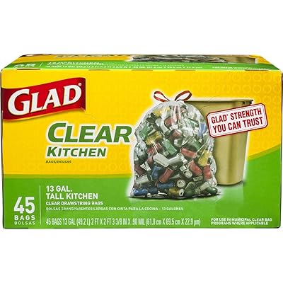 amazon clear recycling bolsas