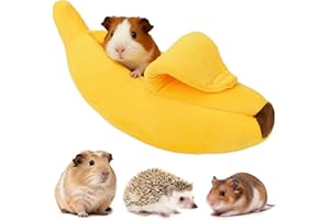 GNEORA Guinea Pig Bed Cave Guinea Pig Hideout Hides Rat Hamster Bed House Small Animal Houses & Habitats Warm Hideout Cozy Ba