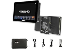 Portkeys LH5P II 5.5" 4K HD HDMI Camera Monitor, 3D LUT Touch Screen Wireless Monitor 1920x1080 2000 Nit High Brightness for Canon, Sony, Panasonic, BMPCC, ZCam and Gimbals