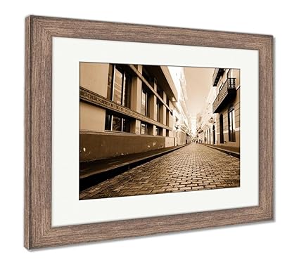 Amazon Com Ashley Framed Prints Alley The Old City San Juan
