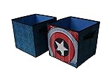 Idea Nuova Marvel Avengers Set of 2 Durable Storage