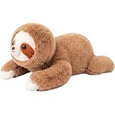 Gudisi 5 Pounds Weighted Sloth Stuffed Animals 23.6Inch Large Weighted Sloth Plush,Huggable Companion for Kids &amp; Adults, Gift for Thanksgiving, Christmas and Birthday.