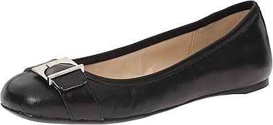 nine west leather ballet flats