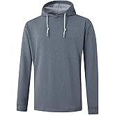 DTWOOO Hoodies for Men Golf Hooded Sweatshirts Dry Fit Athletic Lightweight Casual Midlayer Mens Hoodies Pullover