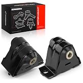 A-Premium Set of 2 Front Left and Right Engine Motor Mount Kit | Compatible with Jeep Wrangler, TJ 1997 1998 1999 2000 2001 2002 2003 2004 2005 2006, 2.4L 2.5L 4.0L