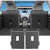 powoq 2nd Backrest Mat Compatible with 2019-2026 Subaru Ascent 7 Seats 2nd Seat Back Protector Replacement for 2019-2026 Subaru Ascent Accessories (7 Seats 2nd Row Backrest Mat)