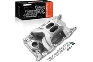 A-Premium Engine Aluminum Dual Plane Intake Manifold Compatible with Chrysler LA, Magnum, 318 340 360 8Cyl 5.2 5.9L, fits for