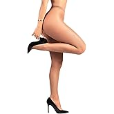 sofsy 10-Year Hosiery Craftsmanship - Italian Fishnet Stockings for Women | Goth High Waist Mesh Tights Reinforced Toe