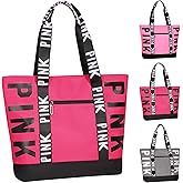 Boomistry Travel Tote Bag for Women, Large Waterproof Beach Bag for Daily | Large, Waterproof, for Daily