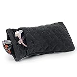 Face Shadow Double Eyeglasses Pouch Large Squeeze