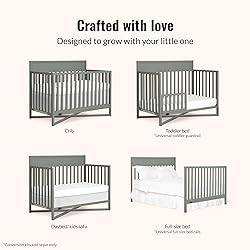 Dream On Me Owen 5-in-1 Convertible Full-Size Baby