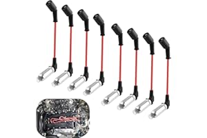 High Performance Spark Plug Wires Set of 8, Ignition Coil Wires Replacement OEM#M8-48322 48322R 748EE,Automotive Replacement 