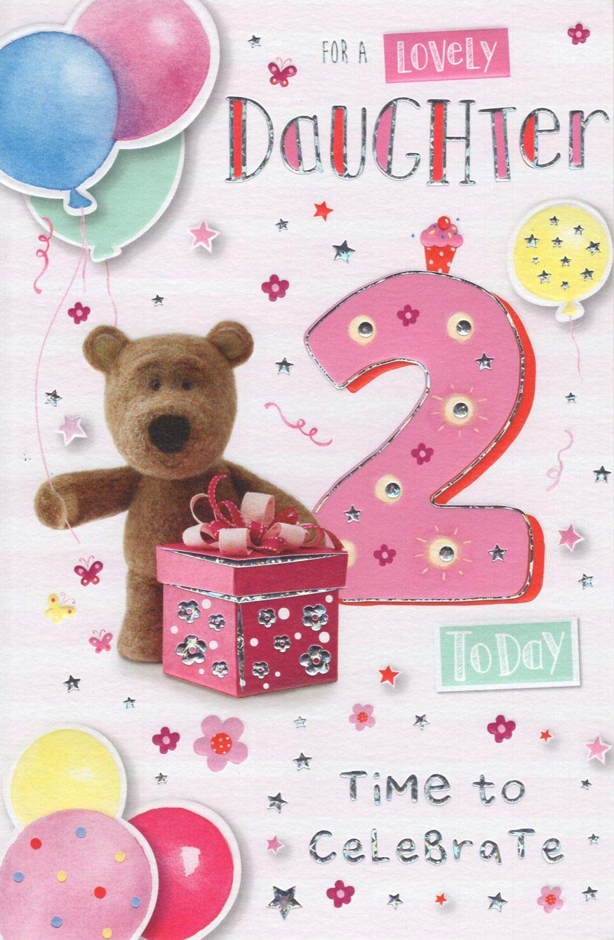 For A Special Daughter on Your 2nd birthday card - 7806 CG