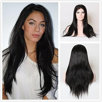Amazon Com Wigsroyal Front Lace Wig Real With Stretch Lace Back