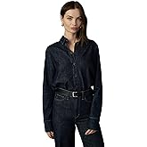 Joe's Womens The Forever Denim Button Down Long Sleeve Shirt