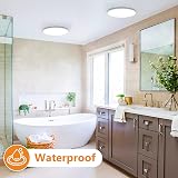 zemty 15W LED Ceiling Light 1800LM 3000K 4000K 6500K IP44 Ultra Thin 18cm view 4