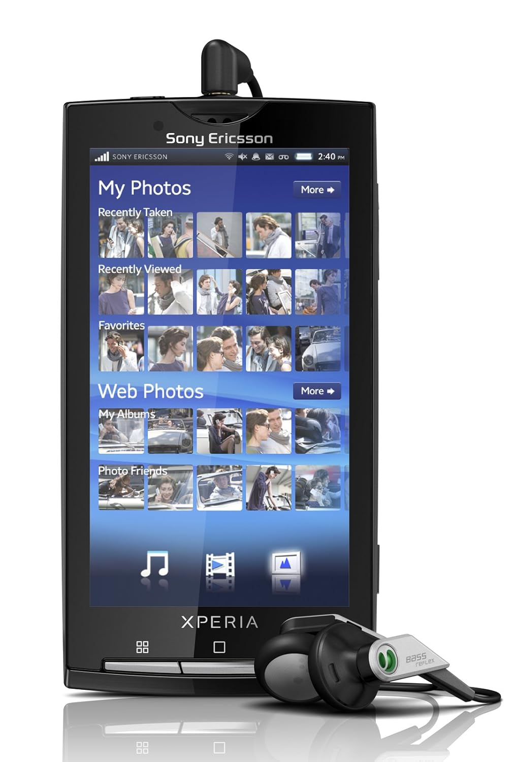 Sony Ericsson Xperia X10 Smartphone 4 Zoll Sensuous: Amazon.de: Elektronik