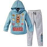 Scooby-Doo! Fleece Pullover Hoodie and Jogger Pants Outfit Set Toddler to Big Kid Sizes (2T - 10-12)