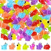 Landical Mini Charms Miniature Resin Tiny Pendants Colorful Resin Jewelry Making Charms for Christmas DIY Gifts Earring Bracelet Necklace Keychains Crafts Making Decors