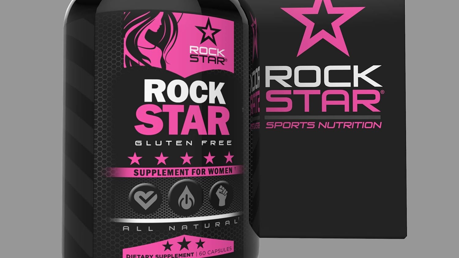 Rockstar Supplement Pills for Women, 60 Capsules: Health & Personal Care