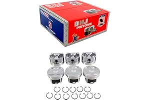 DNJ P268A.20 Oversize Piston Set for 2008-2011 Honda Accord Accord Crosstour Pilot 3.5L V6 24V SOHC 3471cc