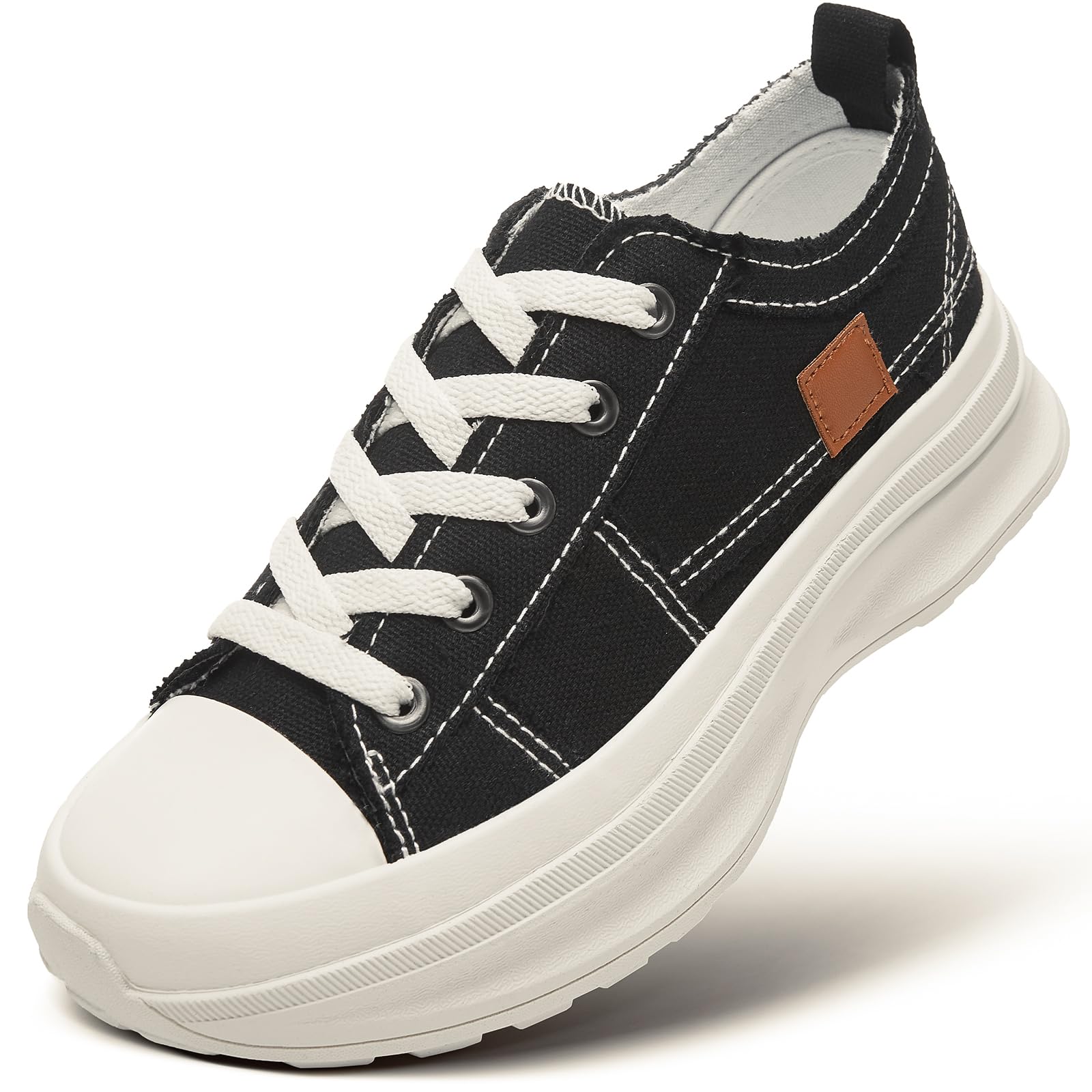 platform low top sneakers