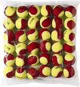 Wilson Starter Red 36 Pack Tennis Balls Soft Bounce for Beginners