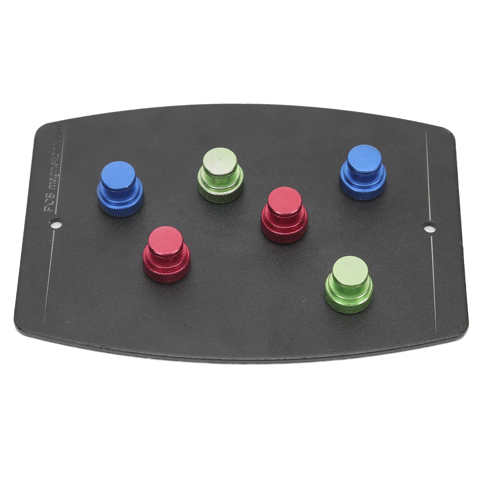 ASHATA PCB Motherboard Holder, Universal PCB Circuit Board Fixture with 6 Magnetic Pins, IC Chip Soldering PCB Circuit Board Holder assembly Soldering Platform