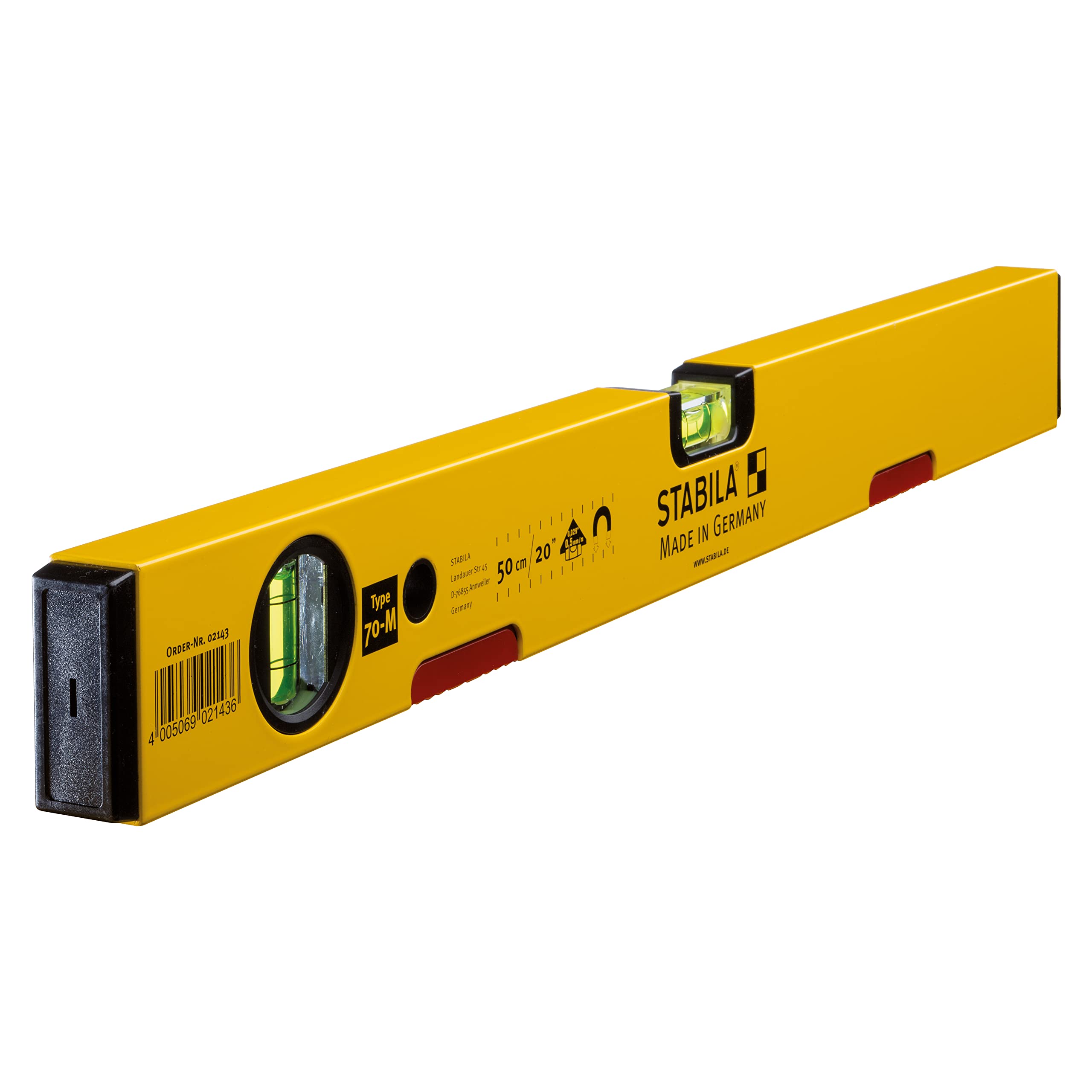 STABILA Magnetic Spirit Level Type 70 M