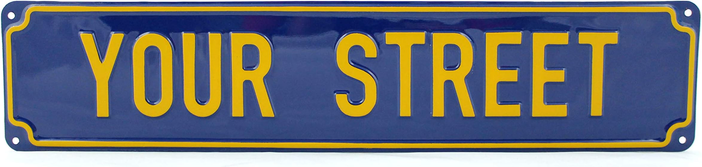 Street Road Name Odonym Euro European License Plate Number Plate Embossed Custom