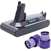 Biswaye Compatible with Dyson Cyclone V10 SV12 Animal Absolute Battery | 25.2V 5.0Ah V10 Replacement Compatible with Dyson SV