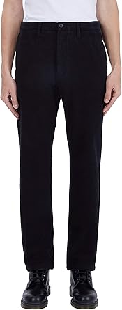 straight leg velour trousers