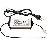whcusmm 110V to 12V Power Converter Adapter for 5KW / 8KW All-in-One Diesel Air Heater, 300W 25A AC to DC Transformer with Safety Protection for Indoor Use in RV, Caravan, Garage Heating Systems