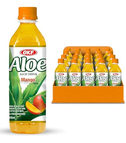 Amazon.com : OKF Aloe Vera King Drink (Grape, 10) : Grocery