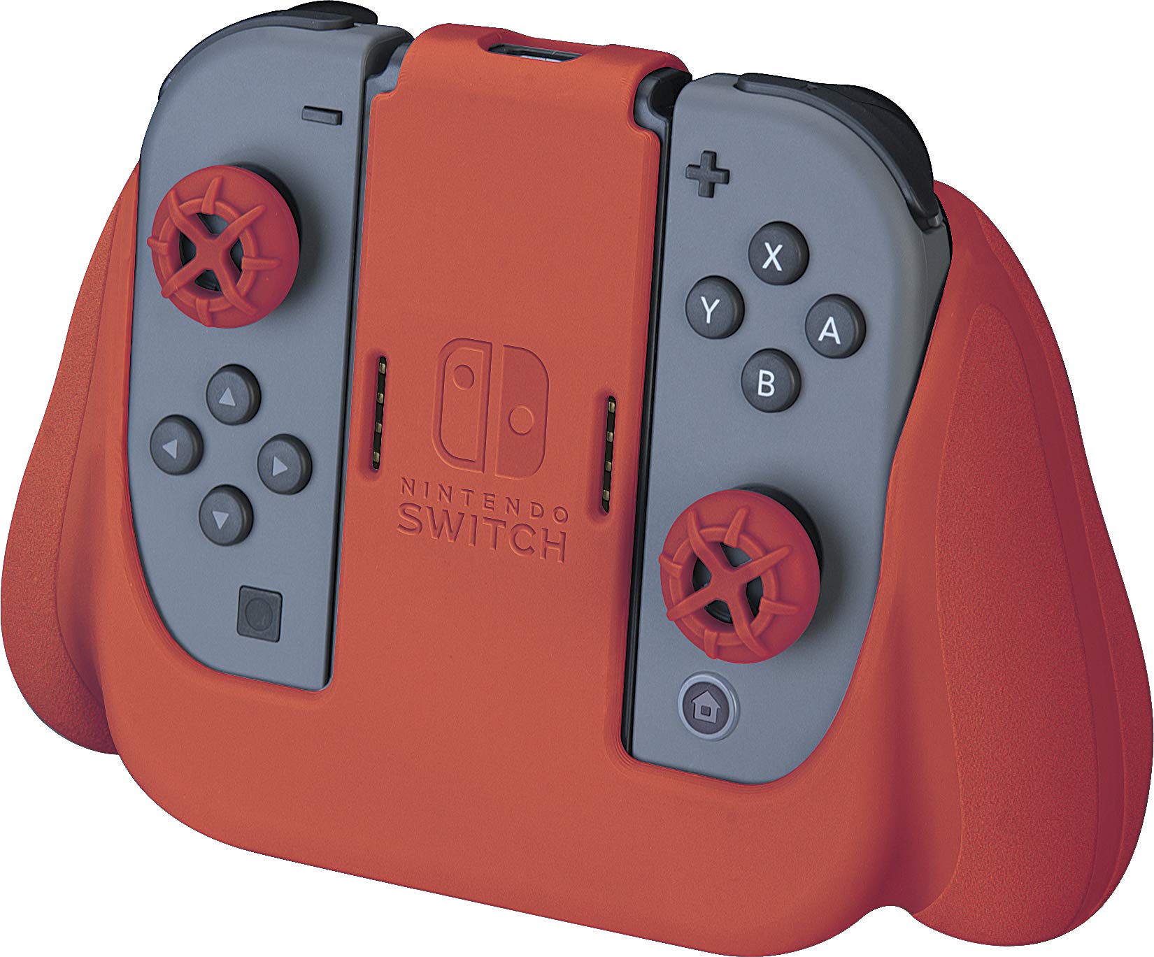 red joy con grip