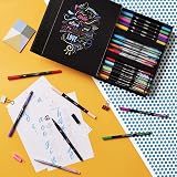 BIC My Hand Lettering Set 44 pens Intensity Fine Medium Dual Tip view 2