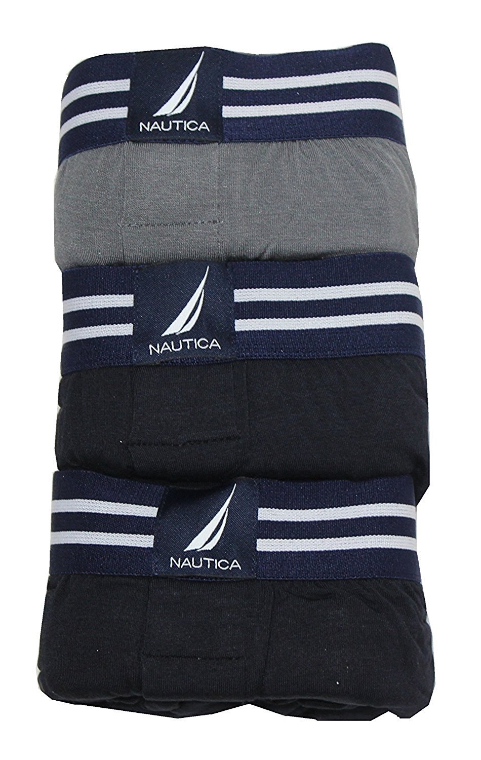 Nautica Men's Boxer Modal Cotton Fit Boxer with Functional Fly Tagless