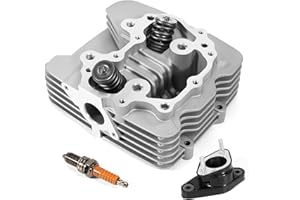 Rendrox 12200-HM8-A40 Engine Cylinder Head & Valve Springs Compatible with Honda Recon 250 TRX250 TE TM 2002-2014 TRX250EX 20