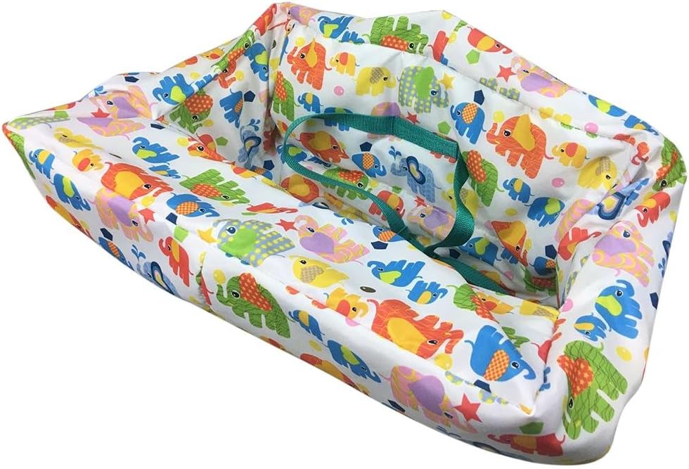 Baby Cushion Printed Child Supermarket Trolley Dining Chair Protection Antibacterial Safety Travel Cushion Portable Shopping Cart Cushion