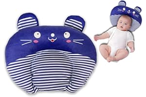 Mustard Seed Pillow with Supersoft Fur Fabric (Royal-Blue)