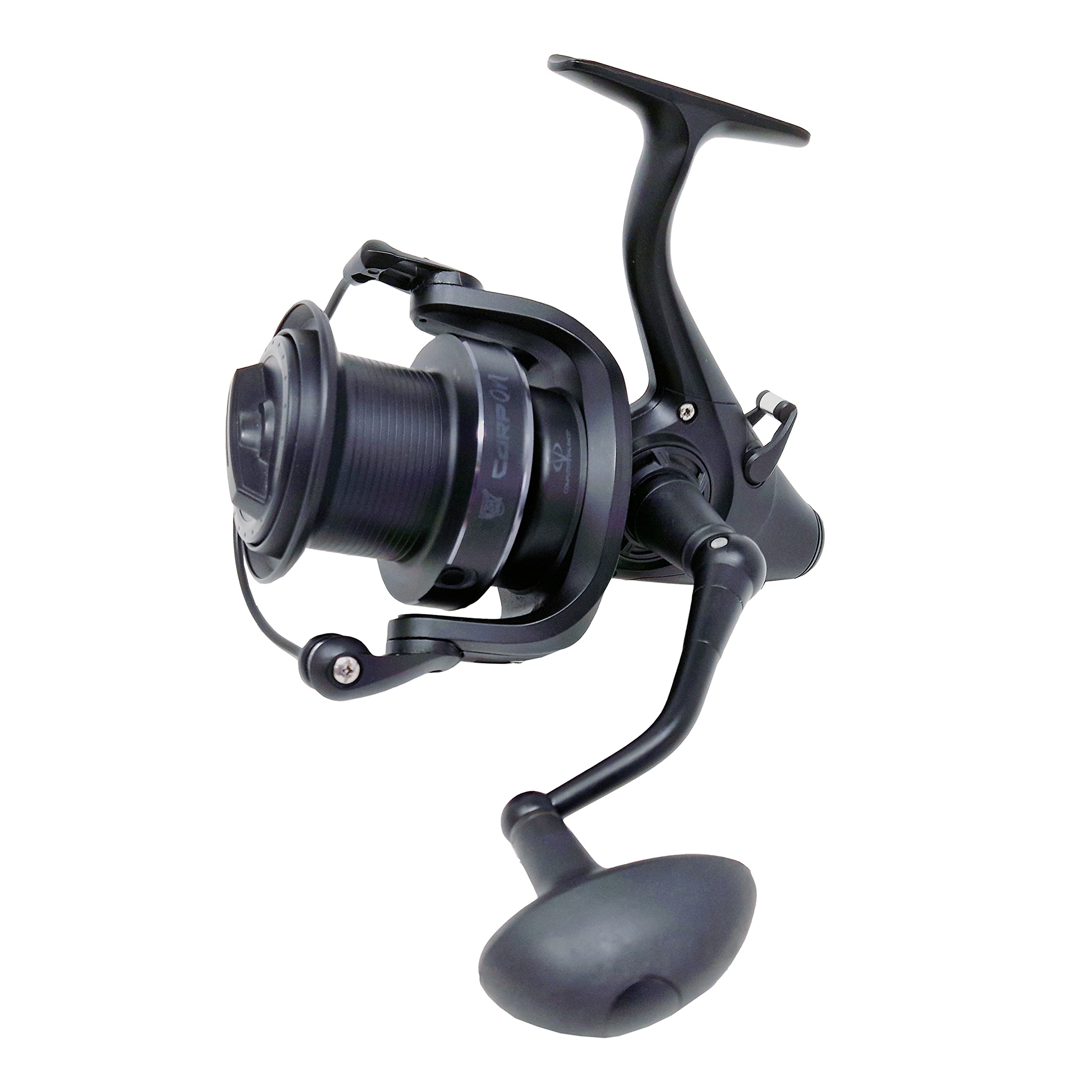 CARP ON - WN 60 or 80 FREESPOOL 6BB Fishing Reel (5 plus 1) With Spare Spool - Great For Carp, Pike & Zander (WN60 - Line capacity 15lbs/ 208yd) [11-0860]